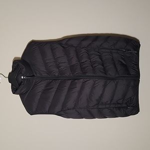 Saks Fifth Avenue Black Puffer Vest